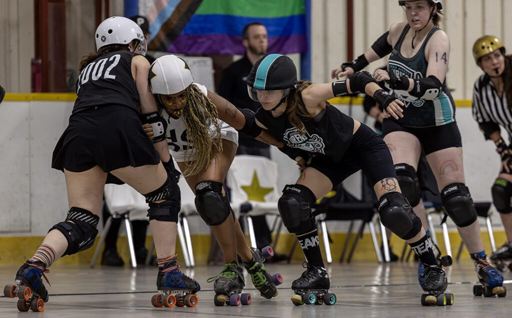 HCRD Eh! Team v Queen City Roller Derby Subzero Sirens June 8th, 2024