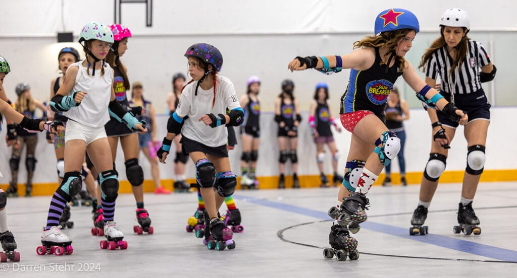 Hogtown Jr. Jaw Breakers Roller Derby vs Alliston Junior Roller Derby June 22nd, 2024