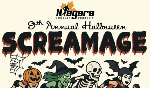 Niagara Roller Derby’s 9th Annual Open Junior and Adult Halloween Screammage!!