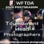 Tournament Head Photographers for the 2026 WFTDA Postseason named