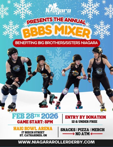 Niagara Roller Derby BBBS Mixer Feb 28, 2026